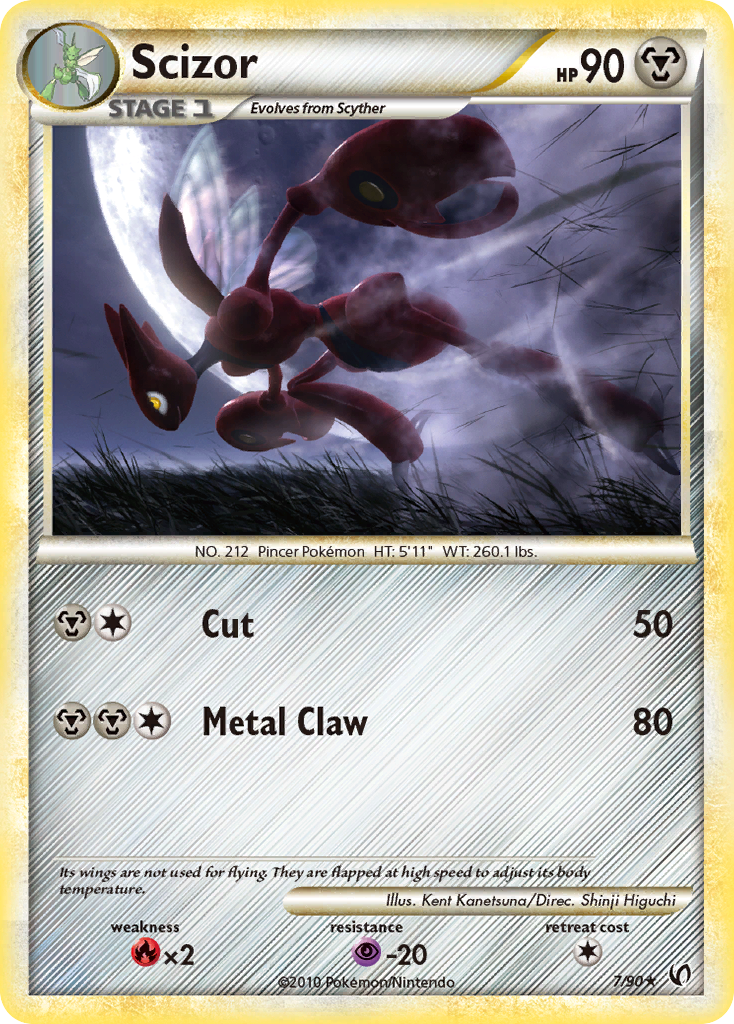 Scizor (7/90) [HeartGold & SoulSilver: Undaunted] | North Game Den