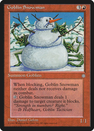 Goblin Snowman [Ice Age] | North Game Den