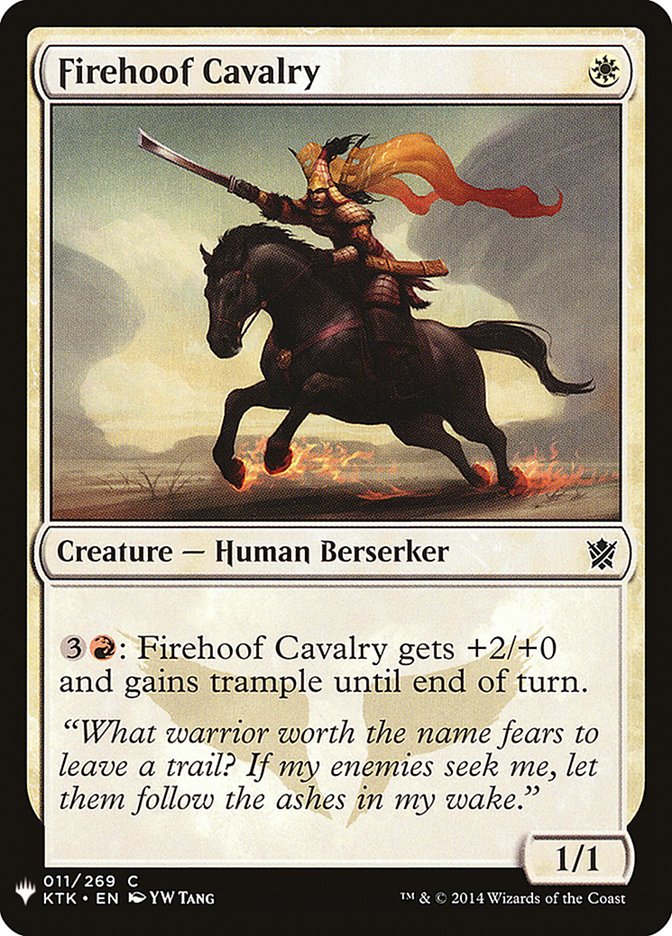 Firehoof Cavalry [Mystery Booster] | North Game Den