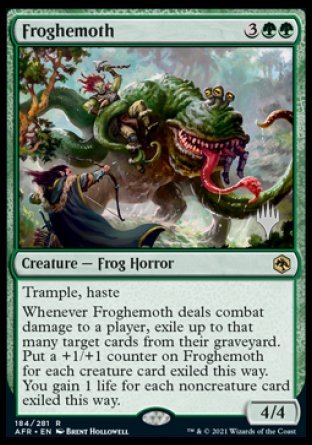 Froghemoth (Promo Pack) [Dungeons & Dragons: Adventures in the Forgotten Realms Promos] | North Game Den