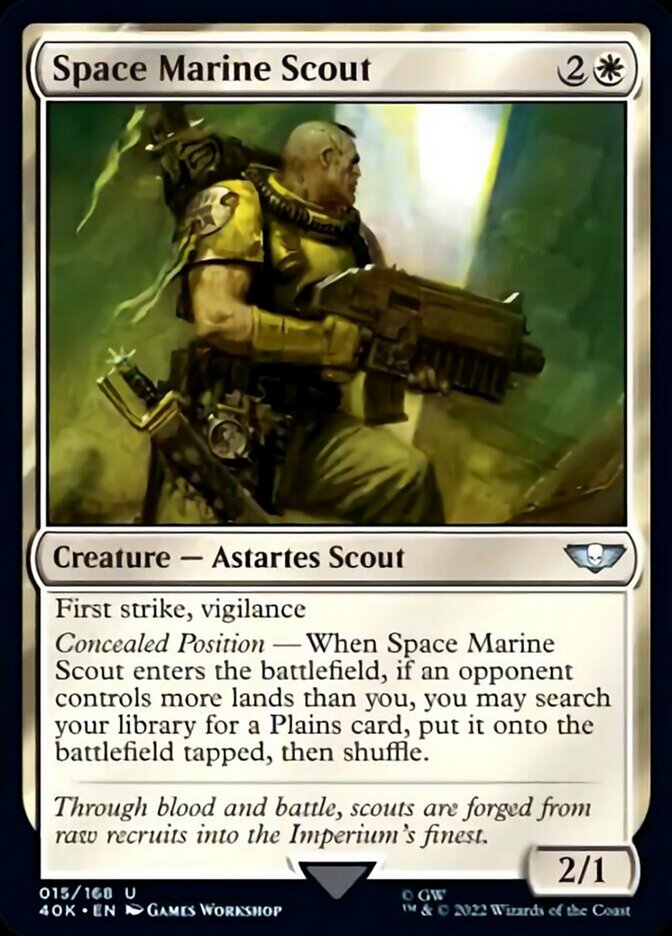 Space Marine Scout [Universes Beyond: Warhammer 40,000] | North Game Den