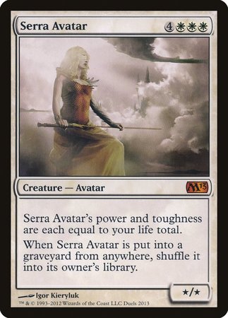 Serra Avatar [Duels of the Planeswalkers Promos 2012] | North Game Den
