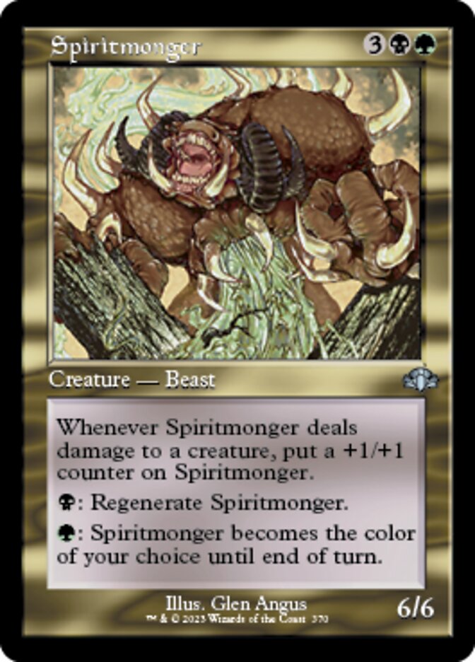 Spiritmonger (Retro) [Dominaria Remastered] | North Game Den