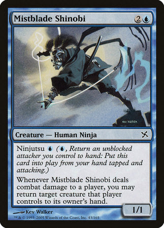 Mistblade Shinobi [Betrayers of Kamigawa] | North Game Den