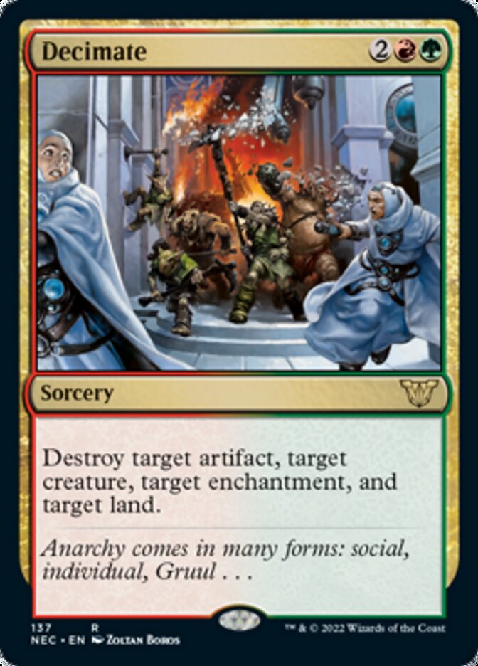 Decimate [Kamigawa: Neon Dynasty Commander] | North Game Den