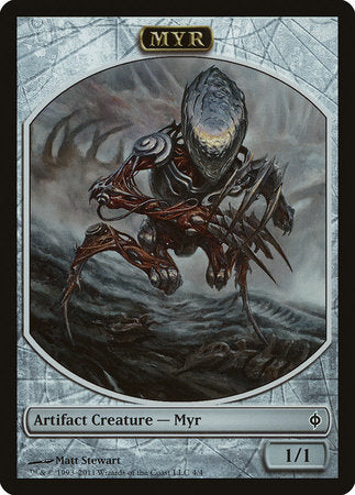 Myr Token [New Phyrexia Tokens] | North Game Den