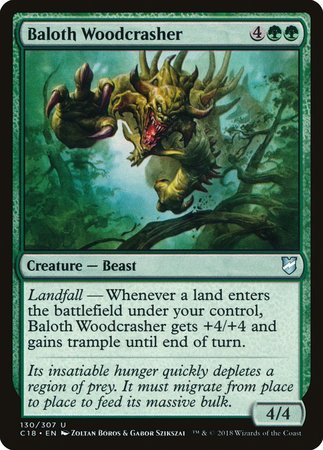 Baloth Woodcrasher [Commander 2018] | North Game Den