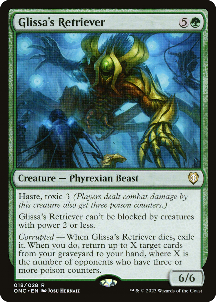 Glissa's Retriever [Phyrexia: All Will Be One Commander] | North Game Den