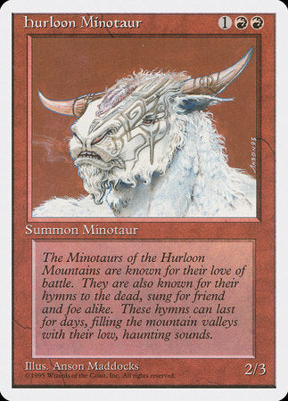 Hurloon Minotaur [Fourth Edition] | North Game Den