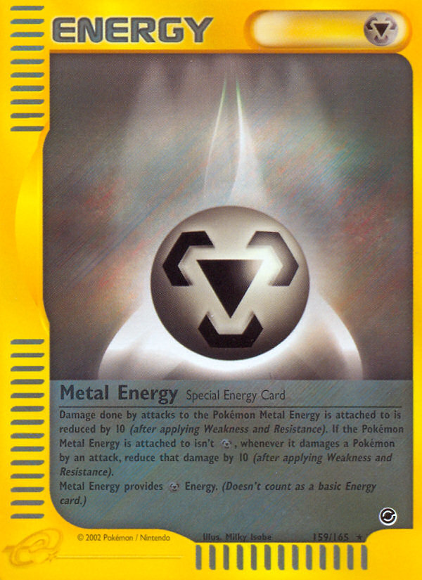 Metal Energy (159/165) [Expedition: Base Set] | North Game Den