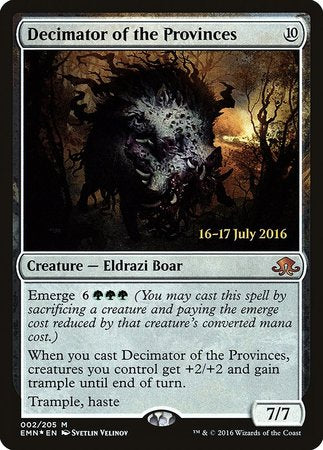 Decimator of the Provinces [Eldritch Moon Promos] | North Game Den