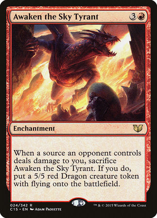 Awaken the Sky Tyrant [Commander 2015] | North Game Den