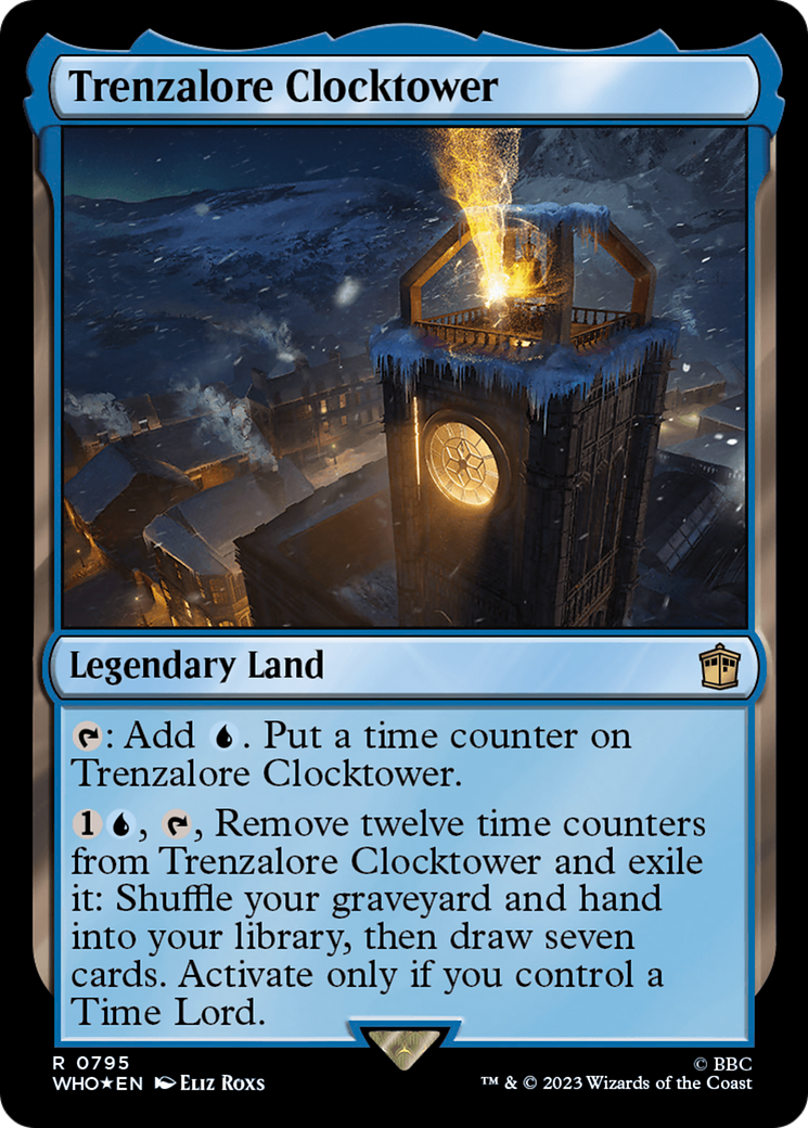 Trenzalore Clocktower (Surge Foil) [Doctor Who] | North Game Den