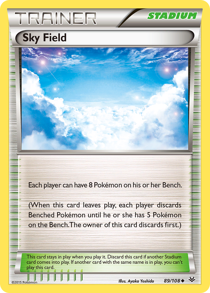 Sky Field (89/108) [XY: Roaring Skies] | North Game Den