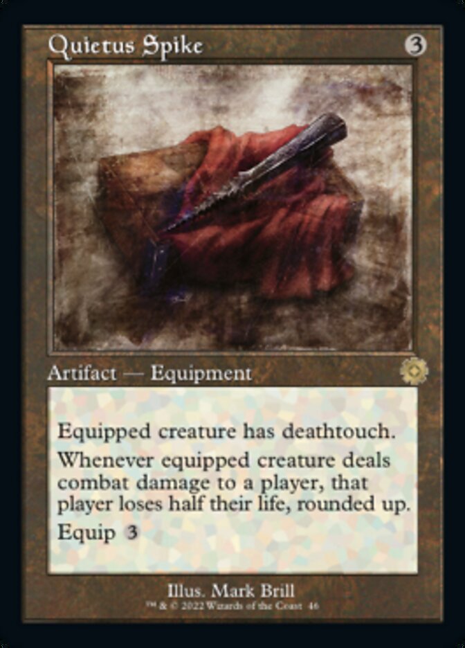 Quietus Spike (Retro) [The Brothers' War Retro Artifacts] | North Game Den