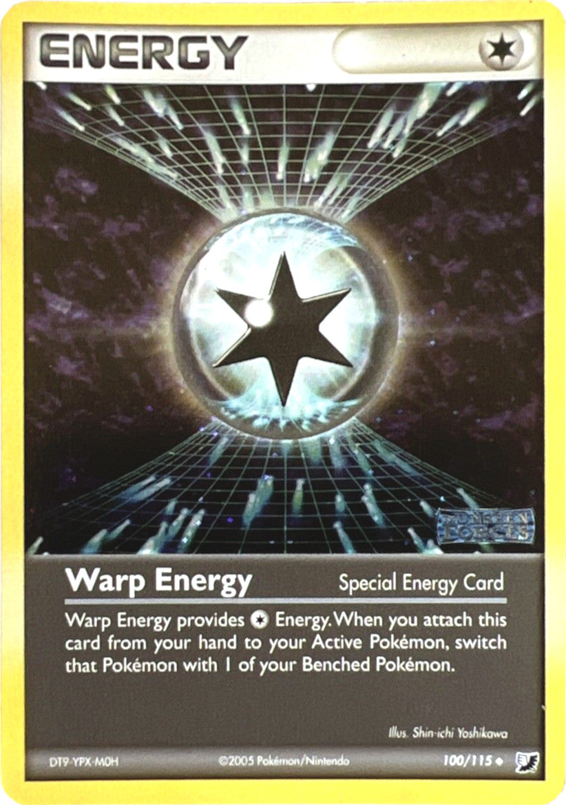 Warp Energy (100/115) (Stamped) [EX: Unseen Forces] | North Game Den