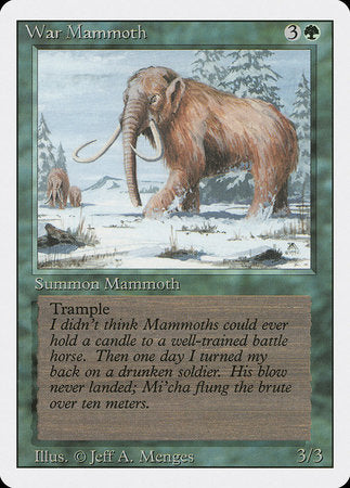 War Mammoth [Revised Edition] | North Game Den