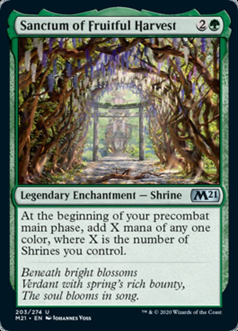 Sanctum of Fruitful Harvest [Core Set 2021] | North Game Den