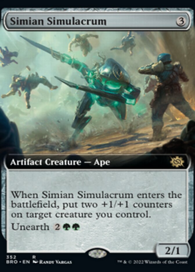 Simian Simulacrum (Extended Art) [The Brothers' War] | North Game Den