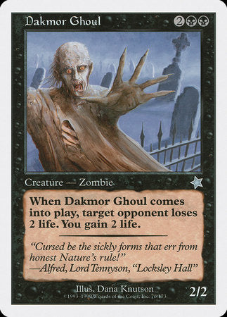 Dakmor Ghoul [Starter 1999] | North Game Den
