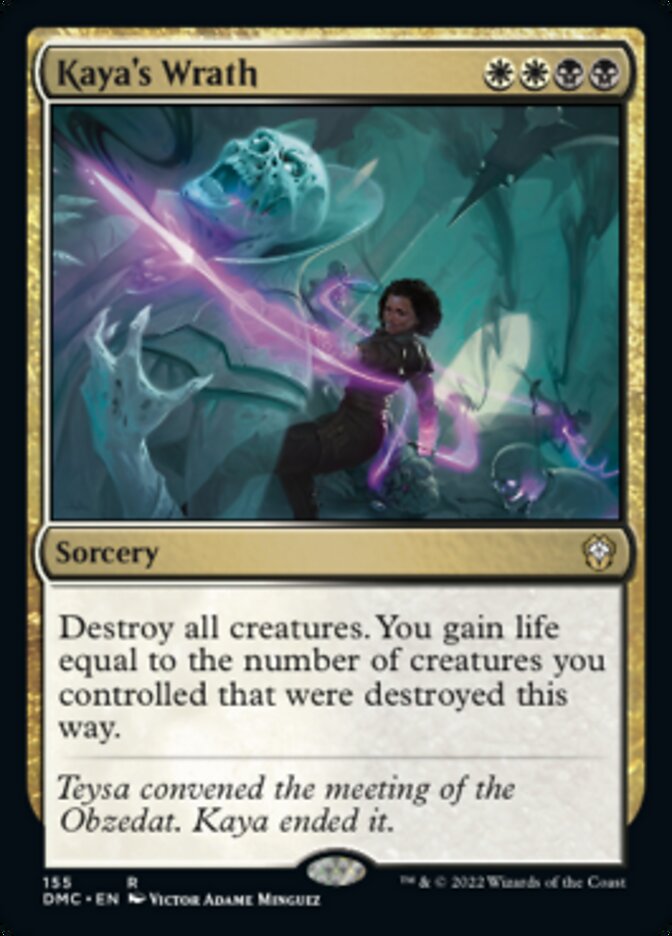 Kaya's Wrath [Dominaria United Commander] | North Game Den