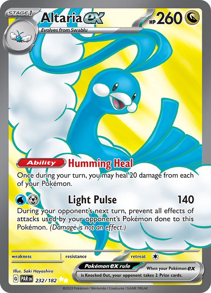 Altaria ex (232/182) [Scarlet & Violet: Paradox Rift] | North Game Den