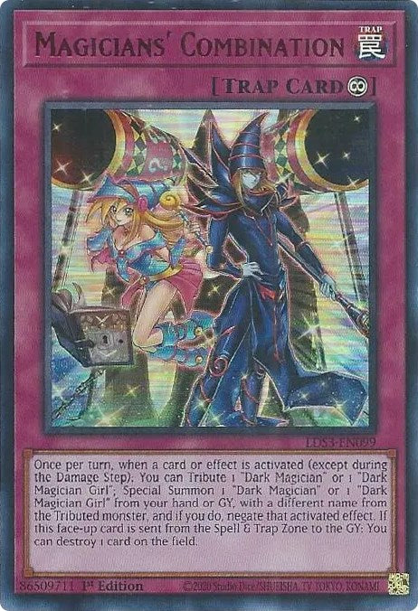 Magicians' Combination (Red) [LDS3-EN099] Ultra Rare | North Game Den