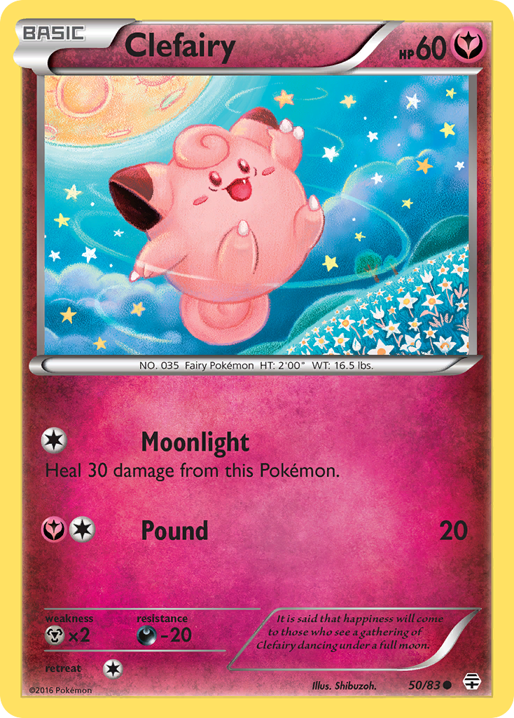 Clefairy (50/83) [XY: Generations] | North Game Den