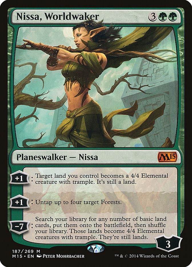Nissa, Worldwaker [Magic 2015] | North Game Den