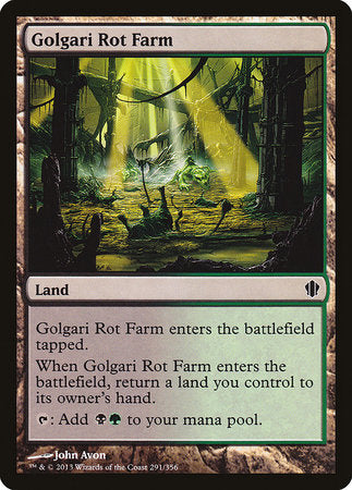 Golgari Rot Farm [Commander 2013] | North Game Den