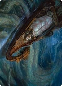 Funeral Longboat Art Card [Kaldheim: Art Series] | North Game Den
