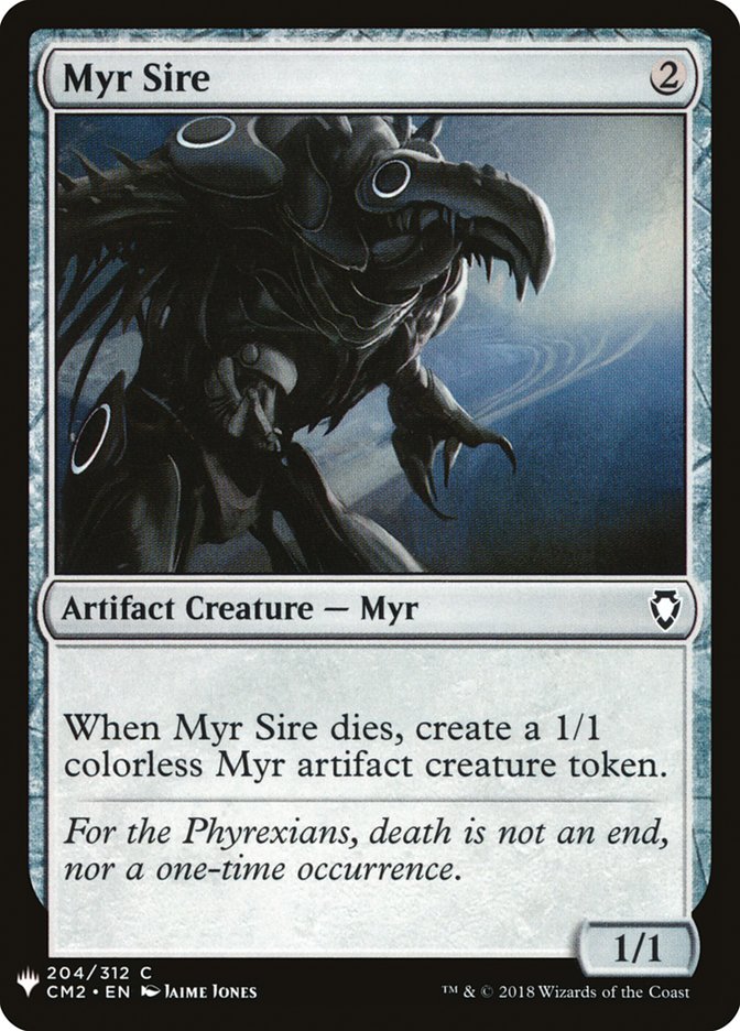 Myr Sire [Mystery Booster] | North Game Den
