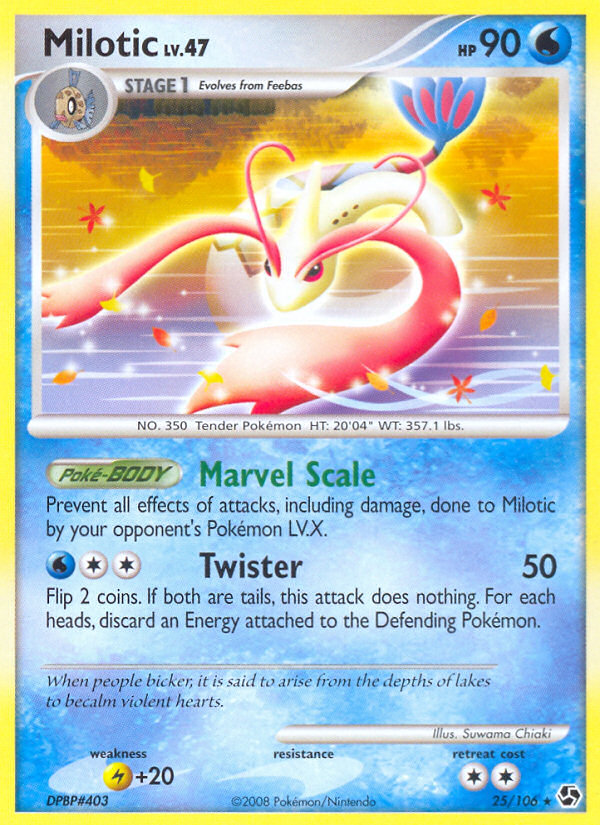 Milotic (25/106) [Diamond & Pearl: Great Encounters] | North Game Den