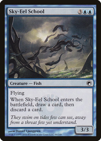 Sky-Eel School [Scars of Mirrodin] | North Game Den