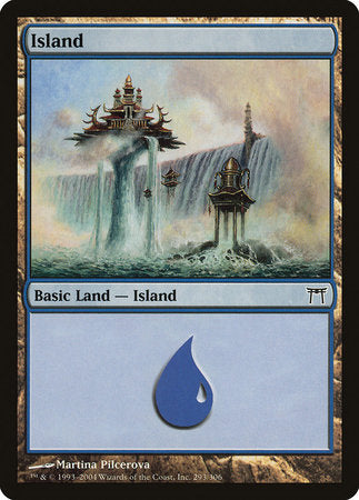 Island (293) [Champions of Kamigawa] | North Game Den