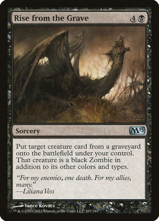 Rise from the Grave [Magic 2013] | North Game Den