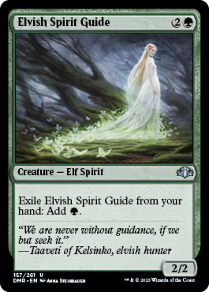 Elvish Spirit Guide [Dominaria Remastered] | North Game Den