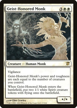 Geist-Honored Monk [Innistrad] | North Game Den