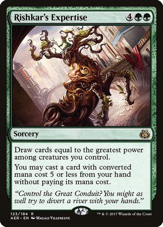 Rishkar's Expertise [Aether Revolt] | North Game Den