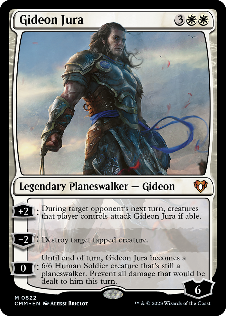 Gideon Jura [Commander Masters] | North Game Den