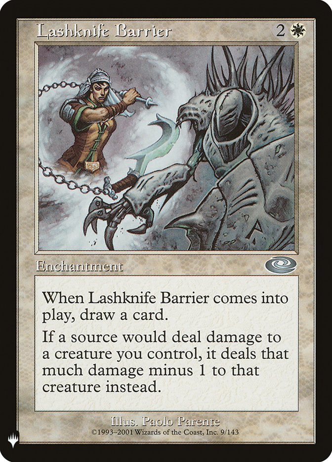 Lashknife Barrier [Mystery Booster] | North Game Den