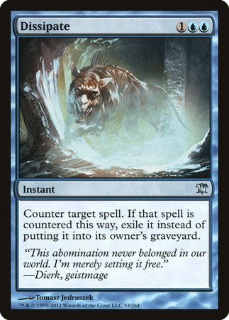 Dissipate [Innistrad] | North Game Den