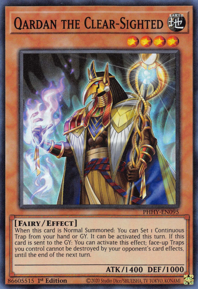 Qardan the Clear-Sighted [PHHY-EN095] Super Rare | North Game Den