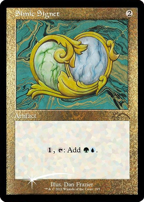 Simic Signet (Retro) (Foil Etched) [Secret Lair Drop Series] | North Game Den