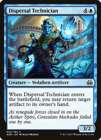 Dispersal Technician [Aether Revolt] | North Game Den