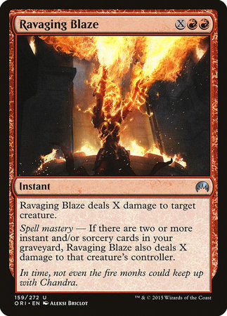 Ravaging Blaze [Magic Origins] | North Game Den