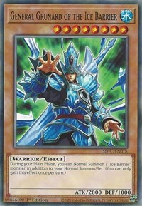 General Grunard of the Ice Barrier [SDFC-EN018] Common | North Game Den