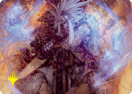 Satoru Umezawa 2 Art Card (Gold-Stamped Signature) [Kamigawa: Neon Dynasty Art Series] | North Game Den