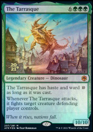The Tarrasque [Dungeons & Dragons: Adventures in the Forgotten Realms Prerelease Promos] | North Game Den