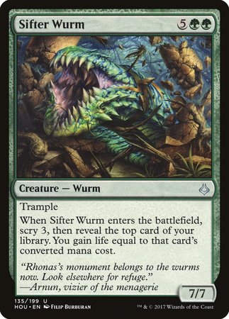 Sifter Wurm [Hour of Devastation] | North Game Den